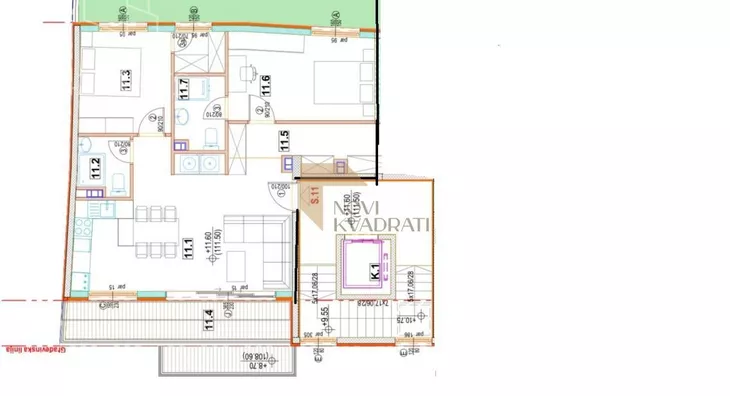 Trosoban stan | 4zida