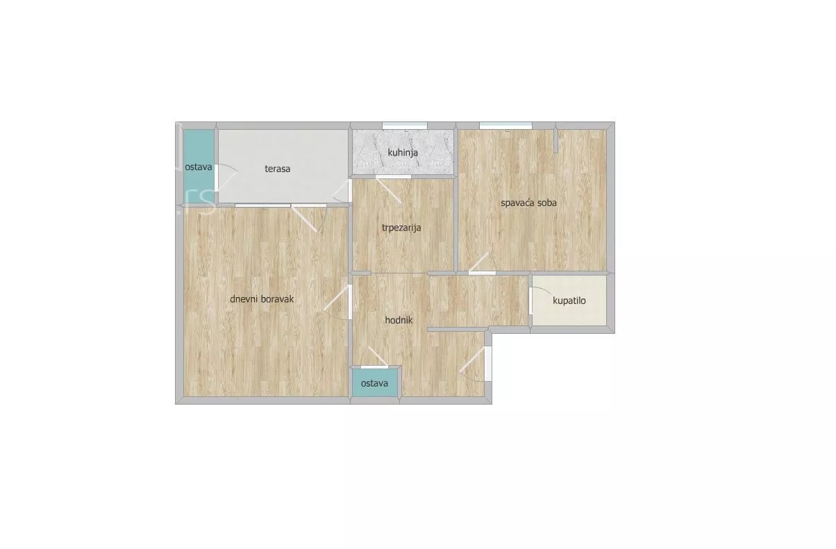 Dvosoban stan | 4zida