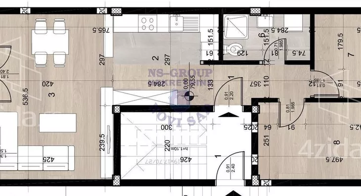 Dvoiposoban stan | 4zida