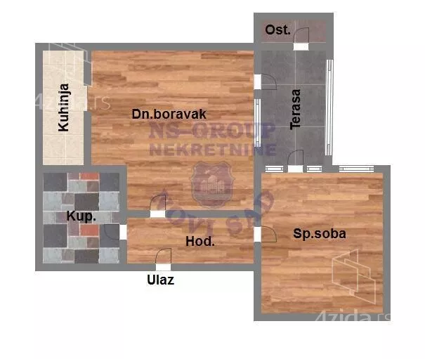 Dvosoban stan | 4zida