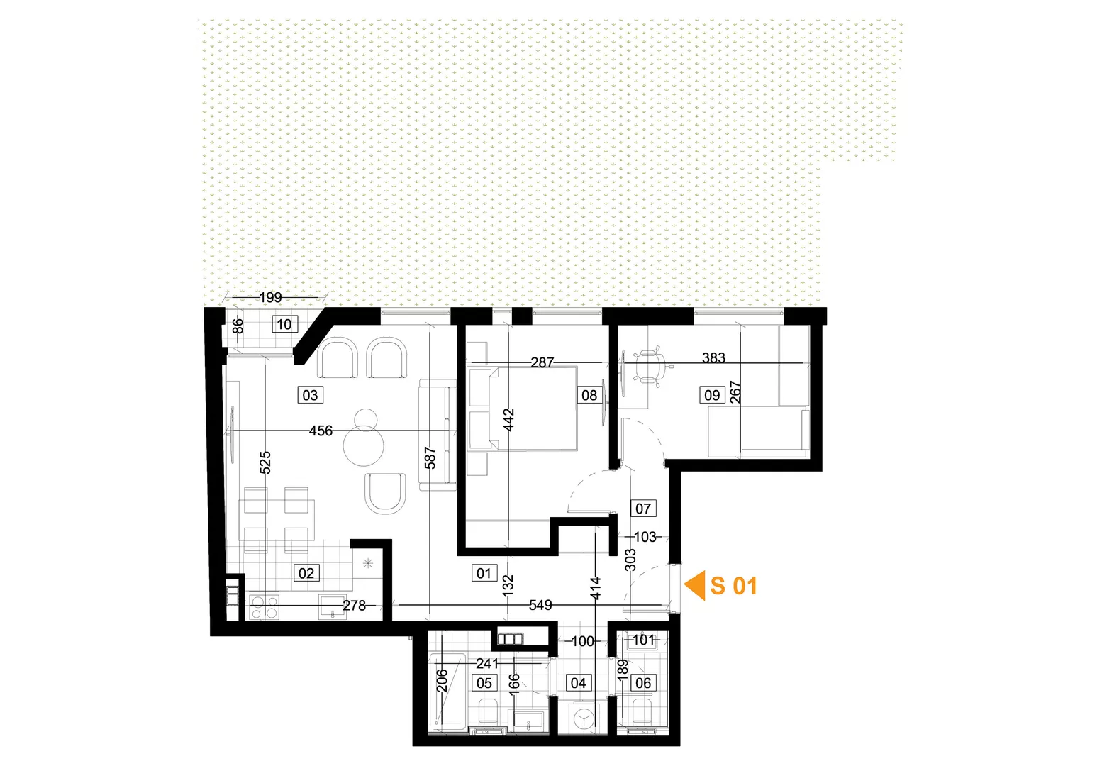 Trosoban stan | 4zida