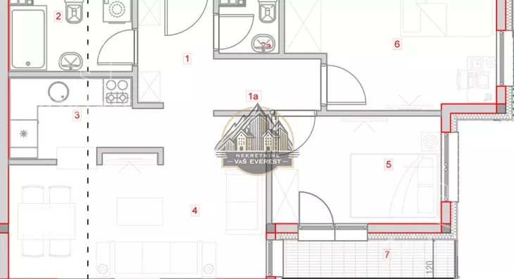 Trosoban stan | 4zida