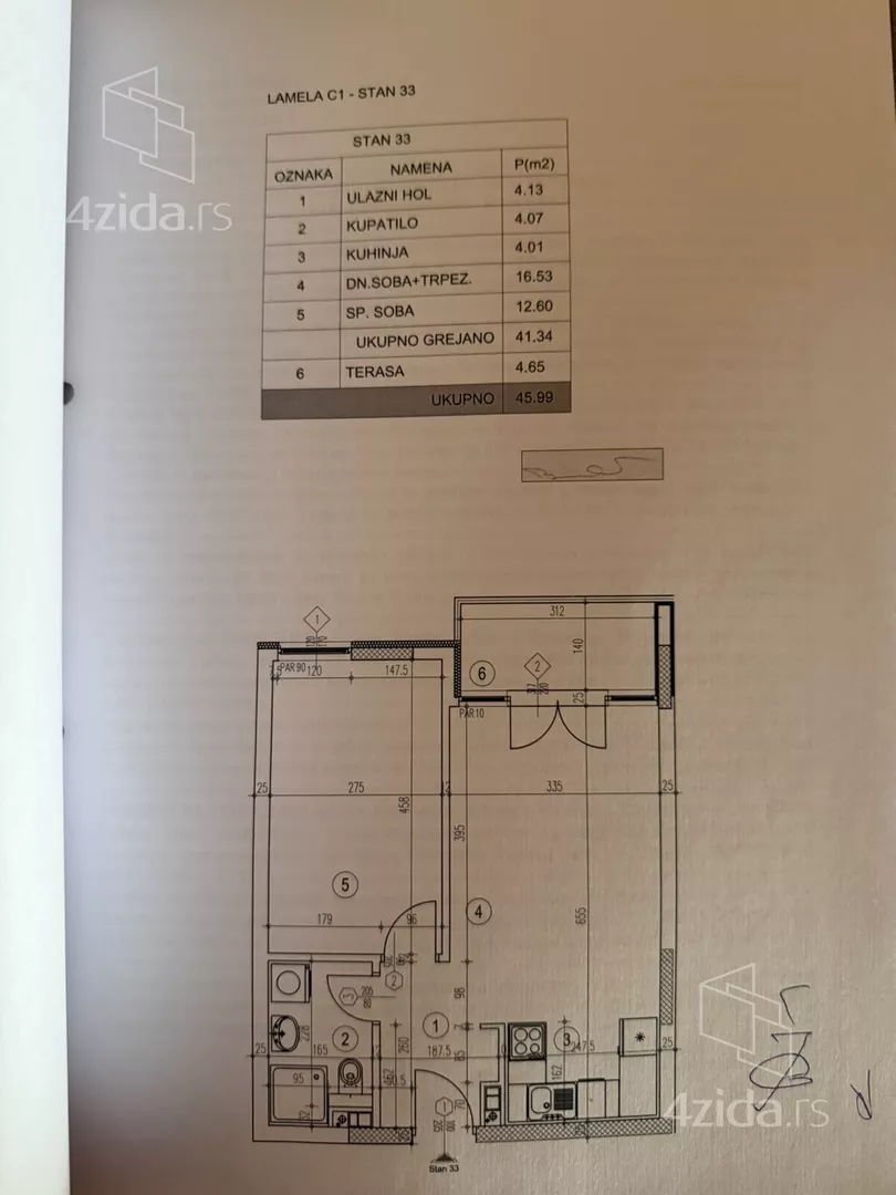 Dvosoban stan | 4zida