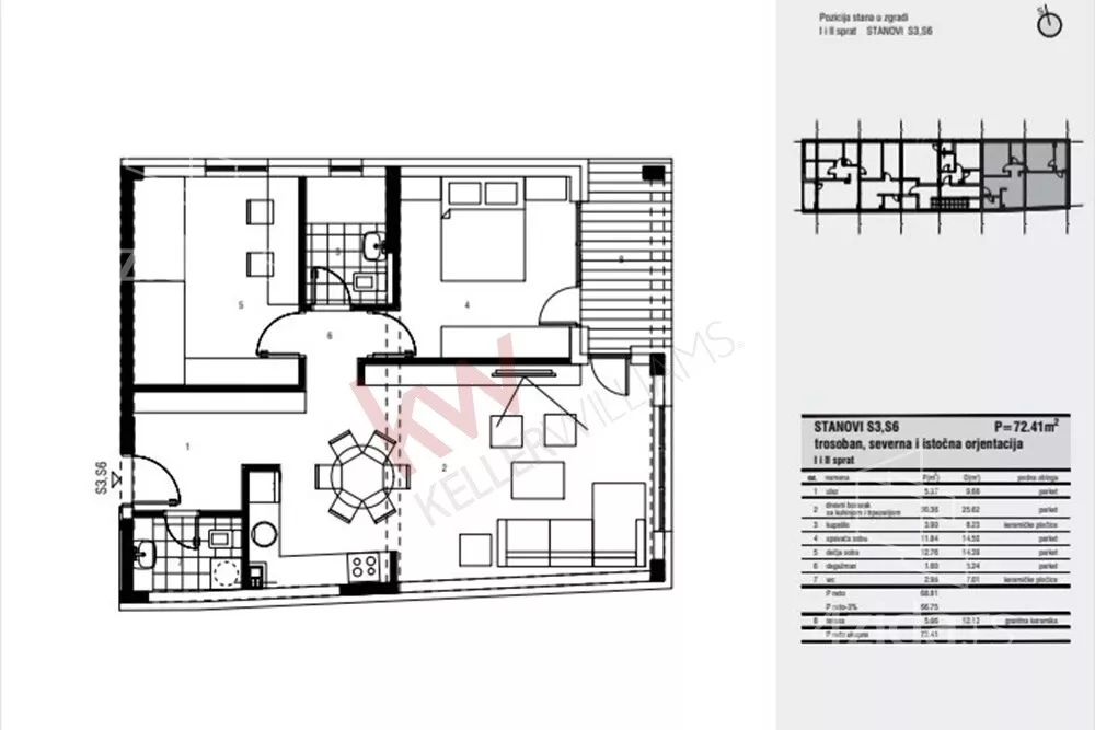 Jednosoban stan | 4zida