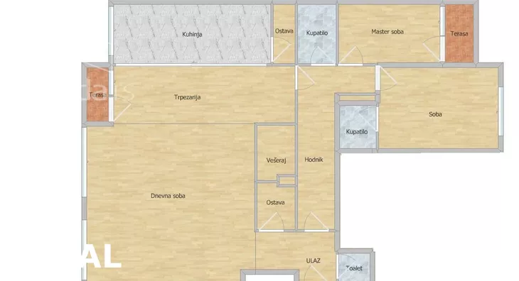 Šestosoban stan | 4zida