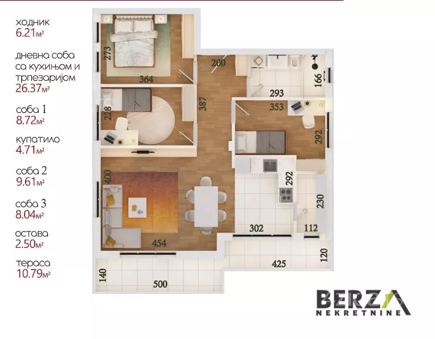 Četvorosoban stan | 4zida