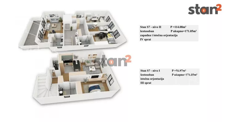 Šestosoban stan | 4zida