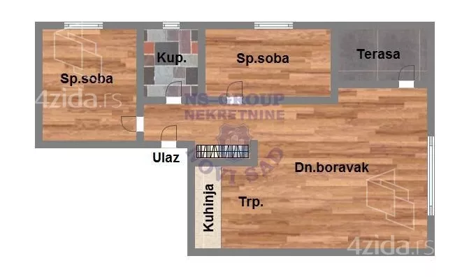 Dvoiposoban stan | 4zida