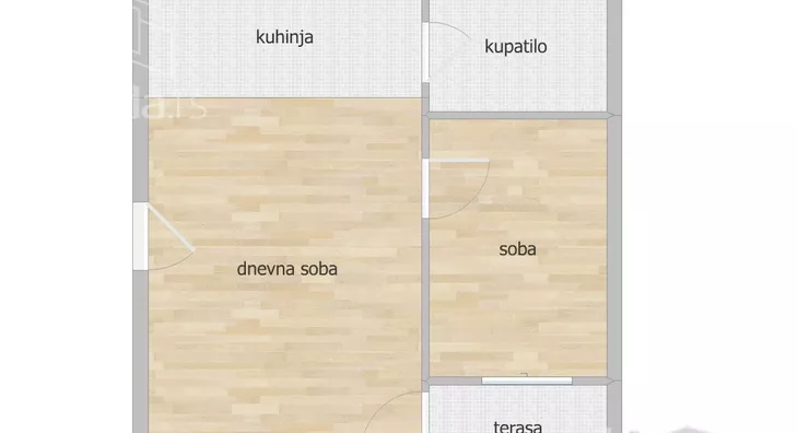 Dvosoban stan | 4zida