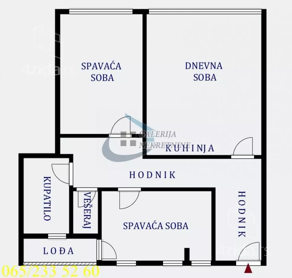 Trosoban stan | 4zida