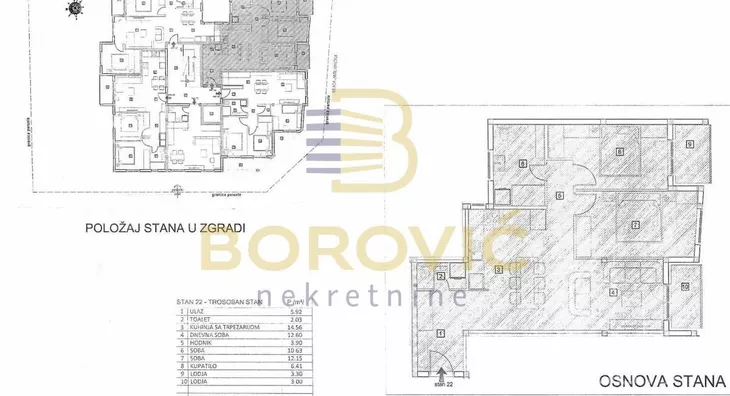 Trosoban stan | 4zida