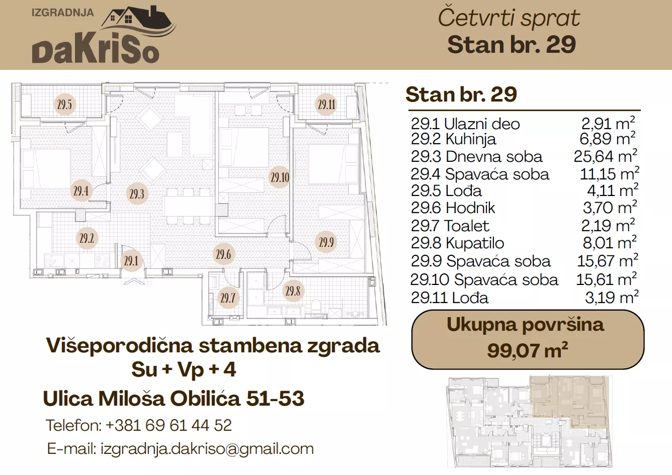 Četvorosoban | 4zida