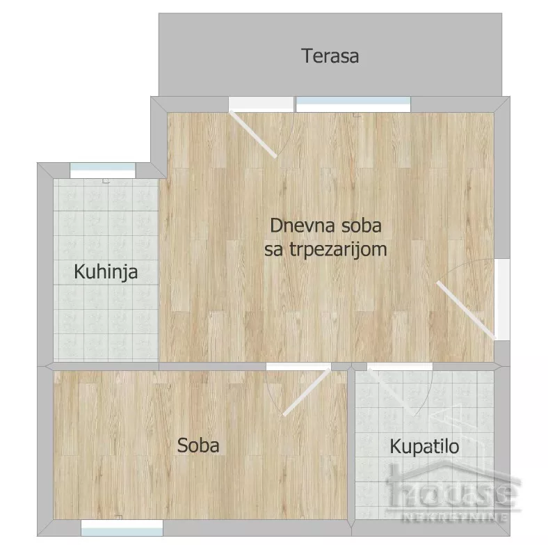 Jednoiposoban stan | 4zida