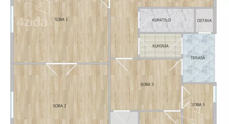 Četvorosoban stan | 4zida