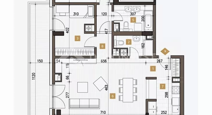 Trosoban stan | 4zida