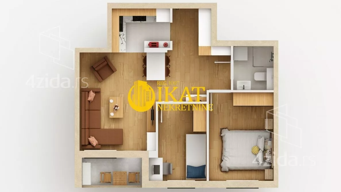 Trosoban stan | 4zida