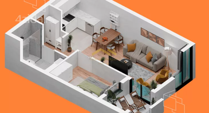 Dvosoban stan | 4zida