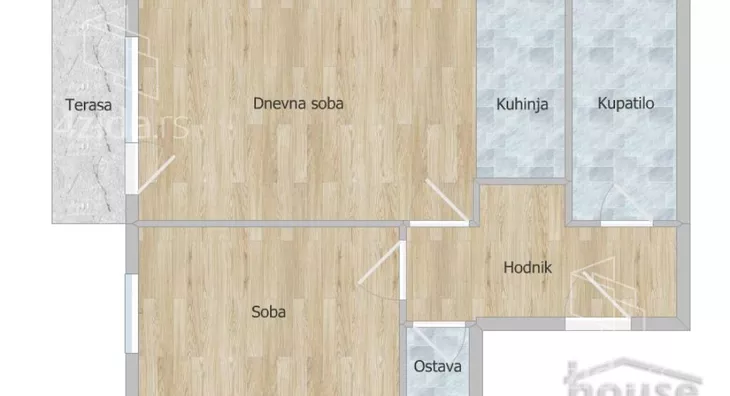 Dvosoban stan | 4zida