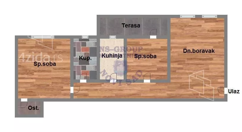 Dvoiposoban stan | 4zida