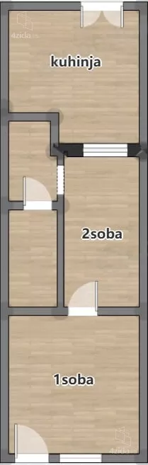 Dvosoban stan | 4zida