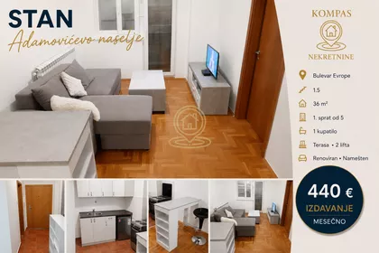 Adamovićevo Naselje, Gradske lokacije, Novi Sad | 4zida.rs