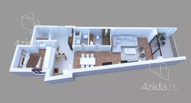 Dvoiposoban stan | 4zida