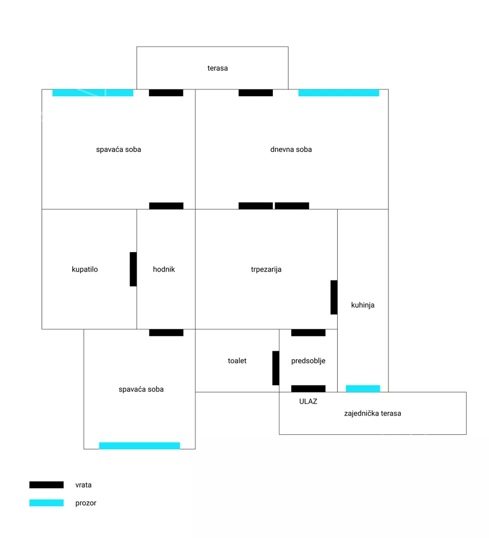 Trosoban stan | 4zida