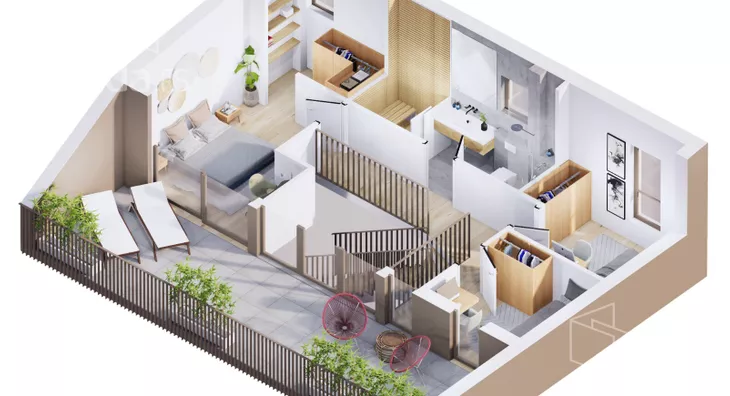 Petosoban stan | 4zida