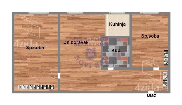 Dvoiposoban stan | 4zida