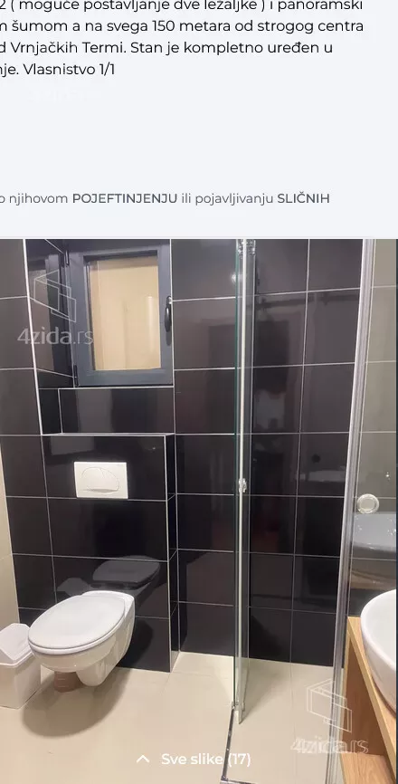 Jednoiposoban stan | 4zida