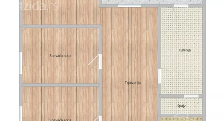 Trosoban stan | 4zida