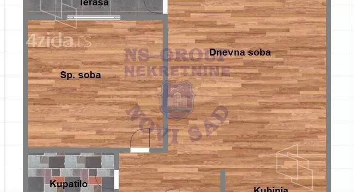 Jednoiposoban stan | 4zida