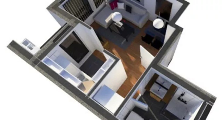 Jednosoban stan | 4zida