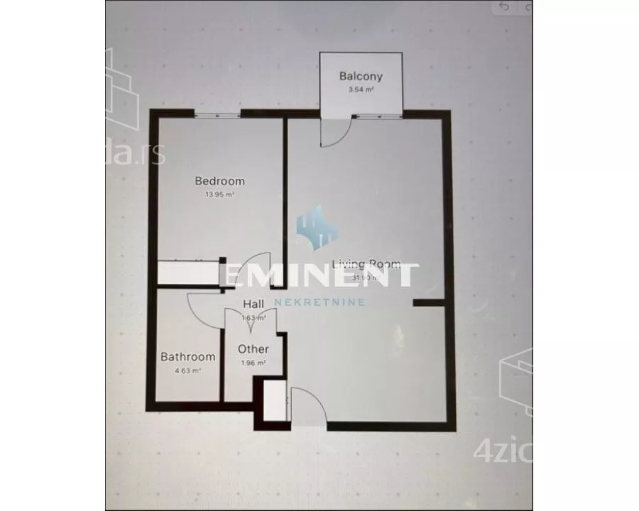 Dvosoban stan | 4zida