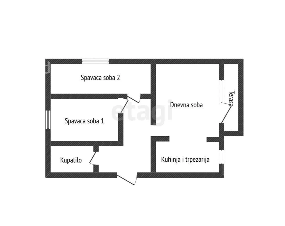Trosoban stan | 4zida