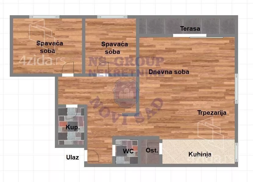 Dvoiposoban stan | 4zida
