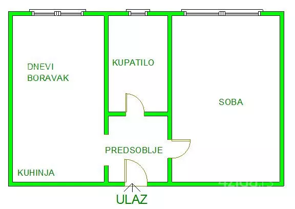 Jednoiposoban stan | 4zida