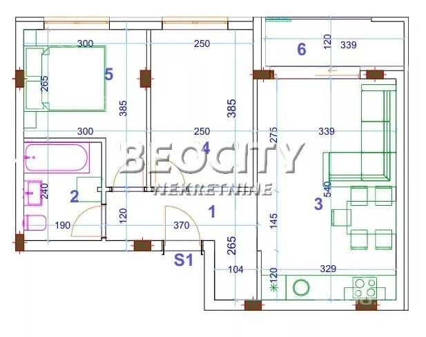 Trosoban stan | 4zida