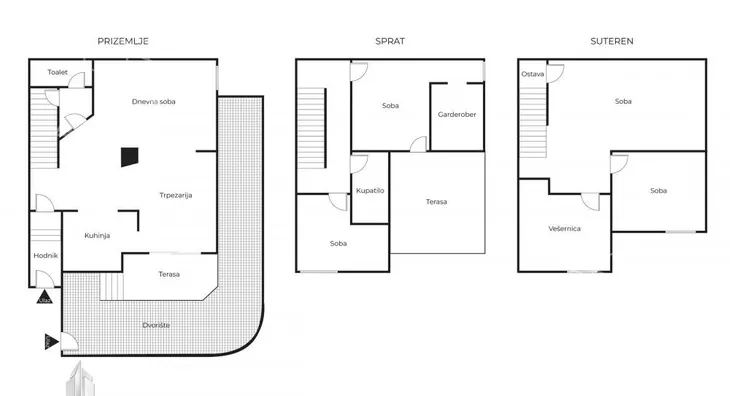 2-etažna kuća | 4zida