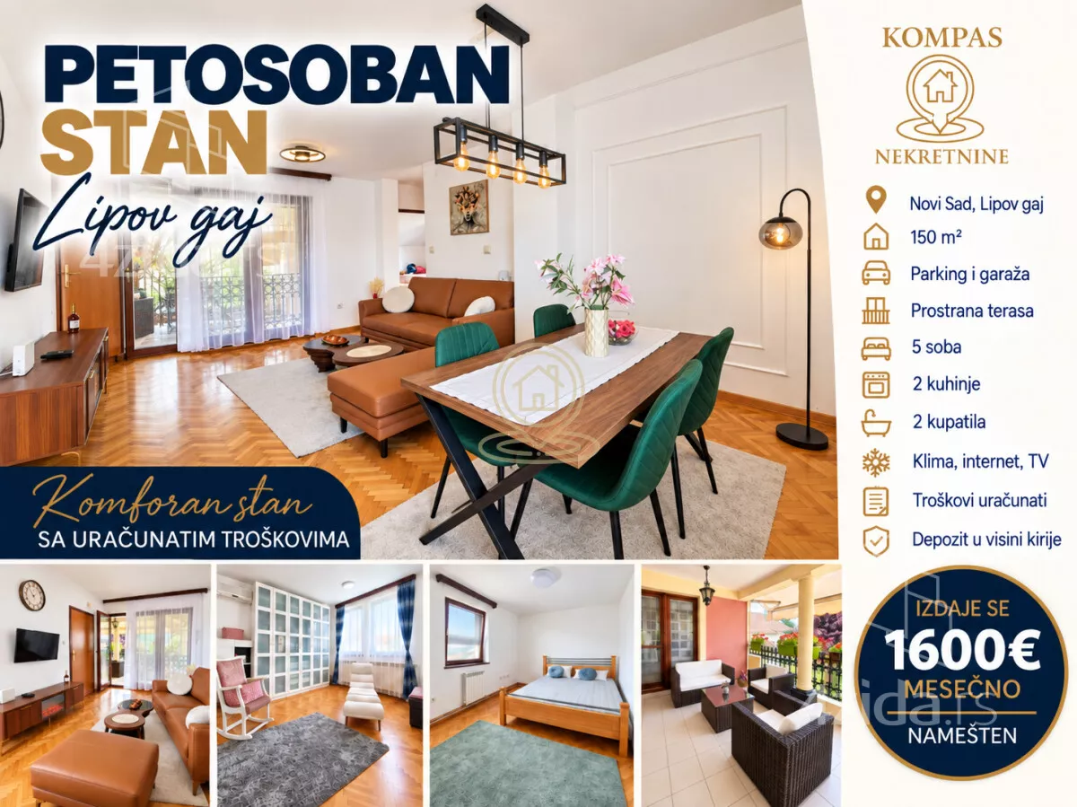 Petosoban stan | 4zida