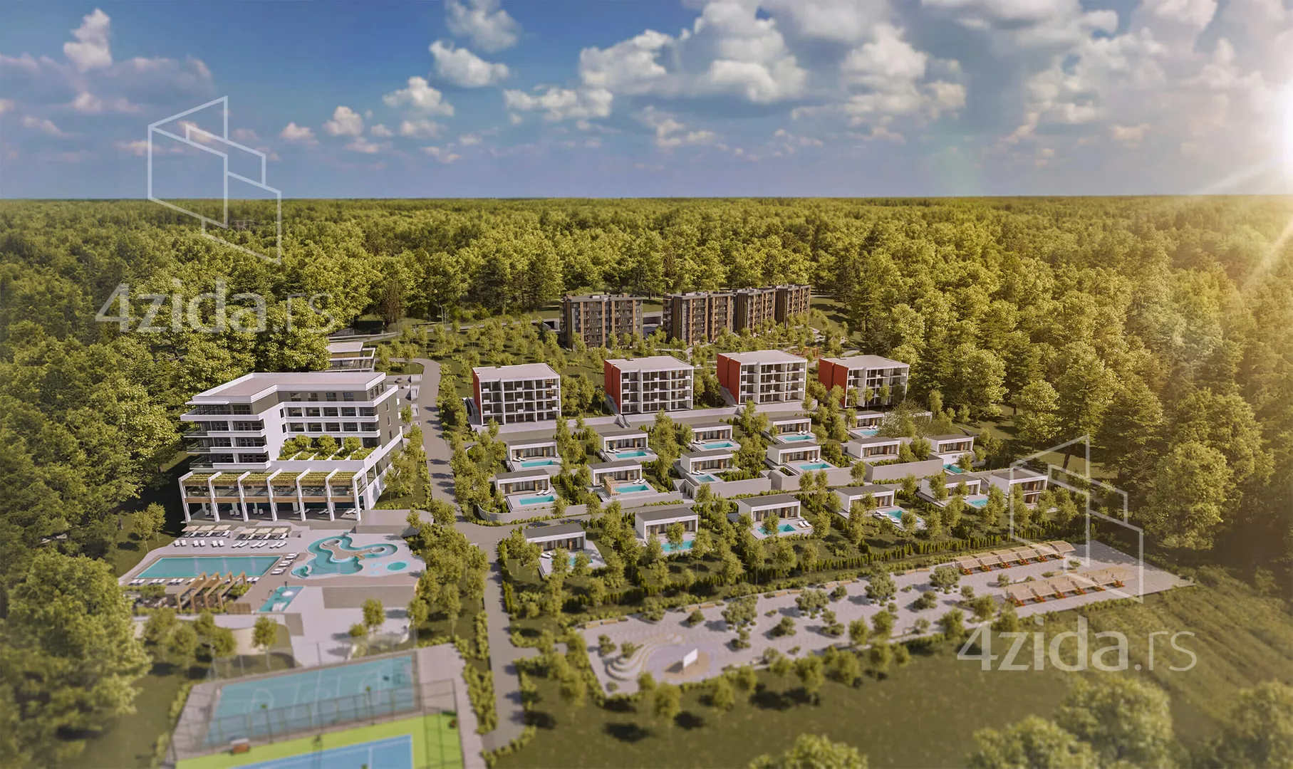 Trosoban stan | 4zida