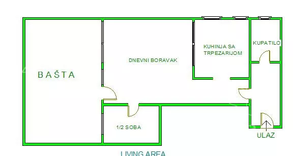 Jednoiposoban stan | 4zida