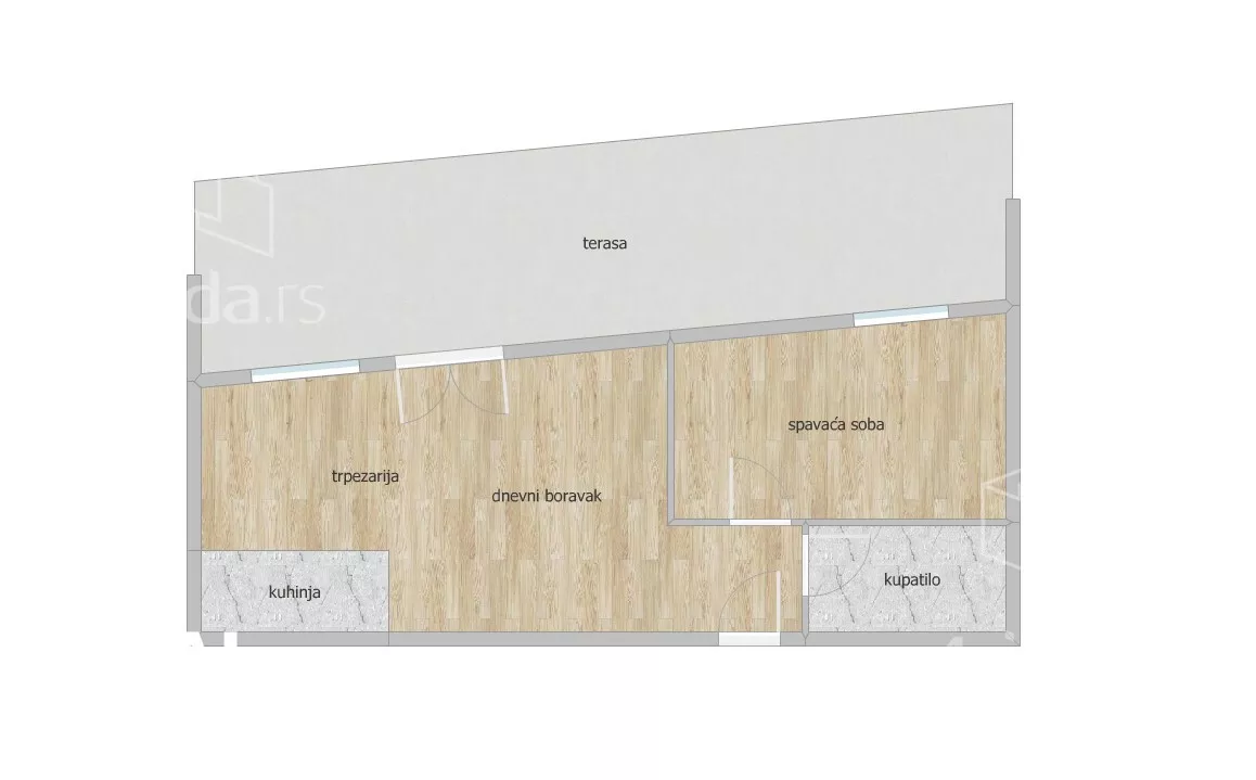 Dvosoban stan | 4zida