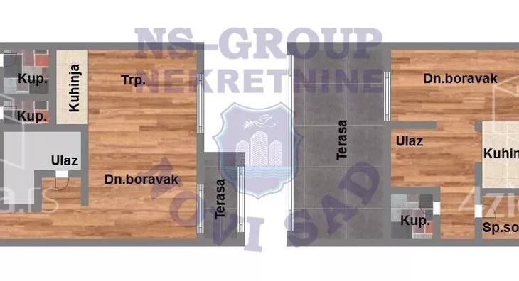 Petosoban stan | 4zida