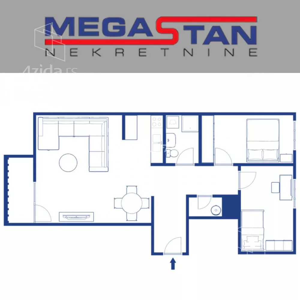 Trosoban stan | 4zida