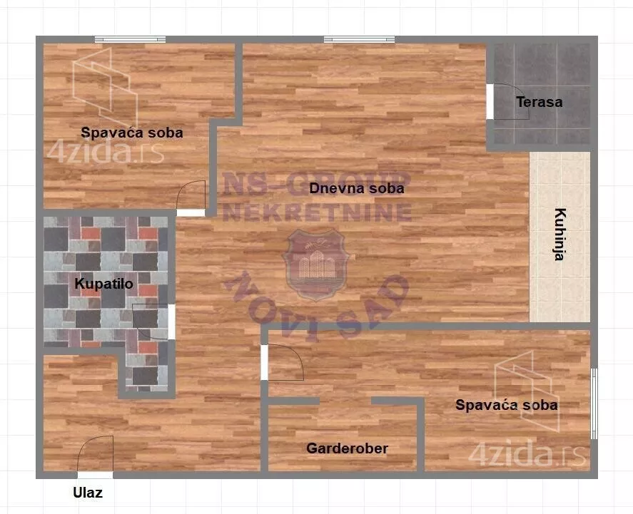 Trosoban stan | 4zida