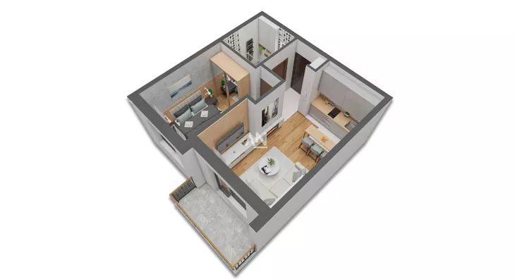 Jednoiposoban stan | 4zida