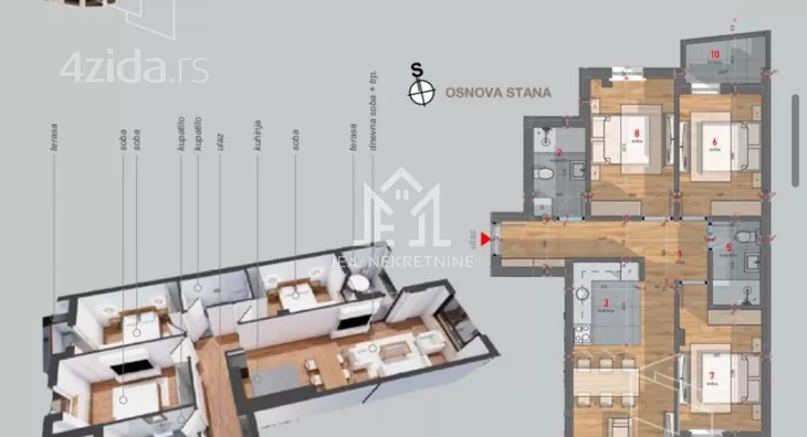 Četvorosoban stan | 4zida