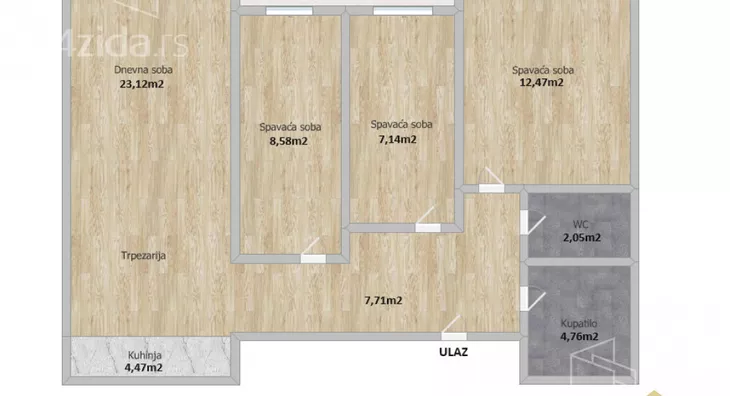 Četvorosoban stan | 4zida