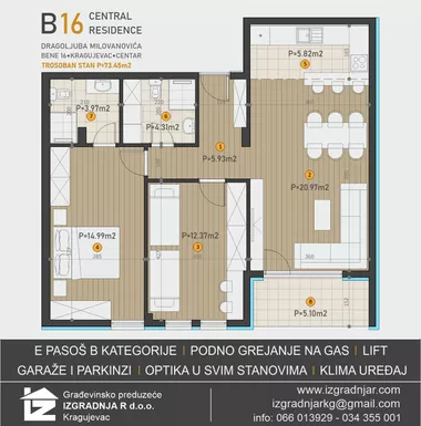 Dragoljuba Milovanovića Bene 16, 18
